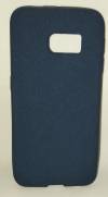 Θήκη  tpu  cover για Samsung Galaxy S6 edge mat blue (OEM)